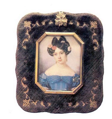 Портрет фрейлены.  1820-е
