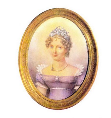 Портрет императрицы Елизаветы Алексеевны. 1824