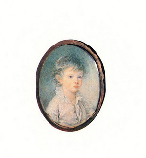 Портрет графа П.А.Строганова в детстве. 1780-е