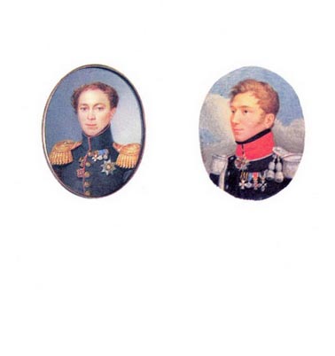 Портрет неизвестного генерала.  1830-е. Портрет В.И.Палицына. 1820-е