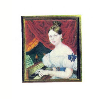 Портрет баронессы Л.Г.Розен. 1830-е
