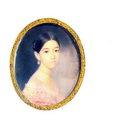 Портрет графини Е.С.Уваровой. 1848