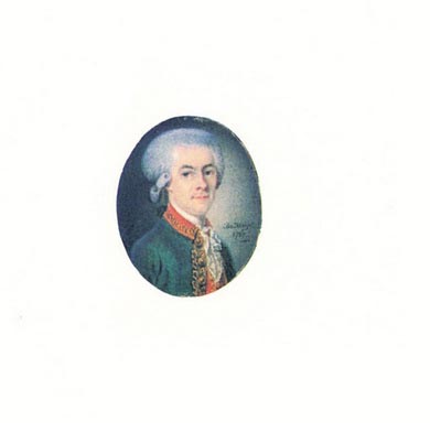 Портрет неизвестного военного. 1787