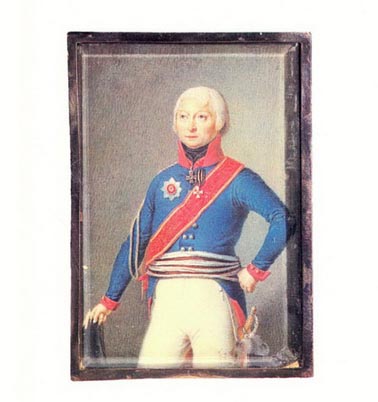 Портрет Н.Н.Мазовского.  1800-е