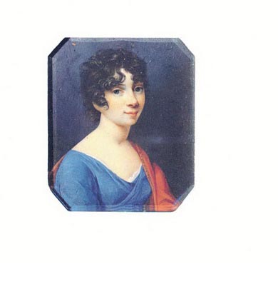 Портрет княгини В.И.Голицыной.  1800-е
