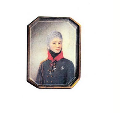 Портрет графа Е.Ф.Комаровского.  1800-е