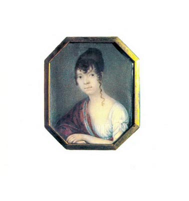 Портрет Е.И.Огаревой.  1800-е