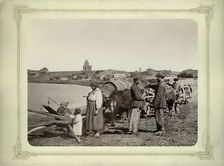 Проводы казака в поле. 1875-1876