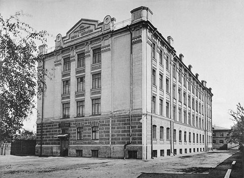 Фотография училищного здания имени князя А. А. Щербатова в Дурном  переулке