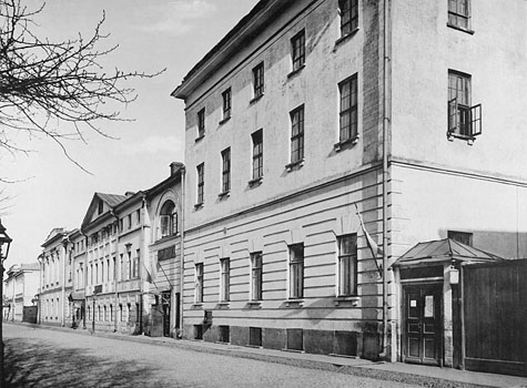Фотография Дома Трудолюбия и Работного дома в Б. Хиритоньевском  переулке