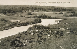 Акуловский луг и река Уча.