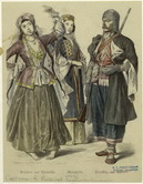 Bajadere aus Chemakha ; Georgierin ; Circassier aus Khevfur. (1913)
