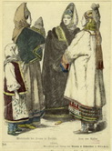 Wintertracht der Frauen in Torschoko ; Frau von Rjasan. (1913)