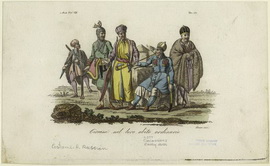 Circassi nel loro abito ordinario. (1823-1838)