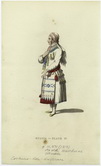 An old Mordvine women. (1814)