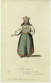 Estonian woman. (1814)