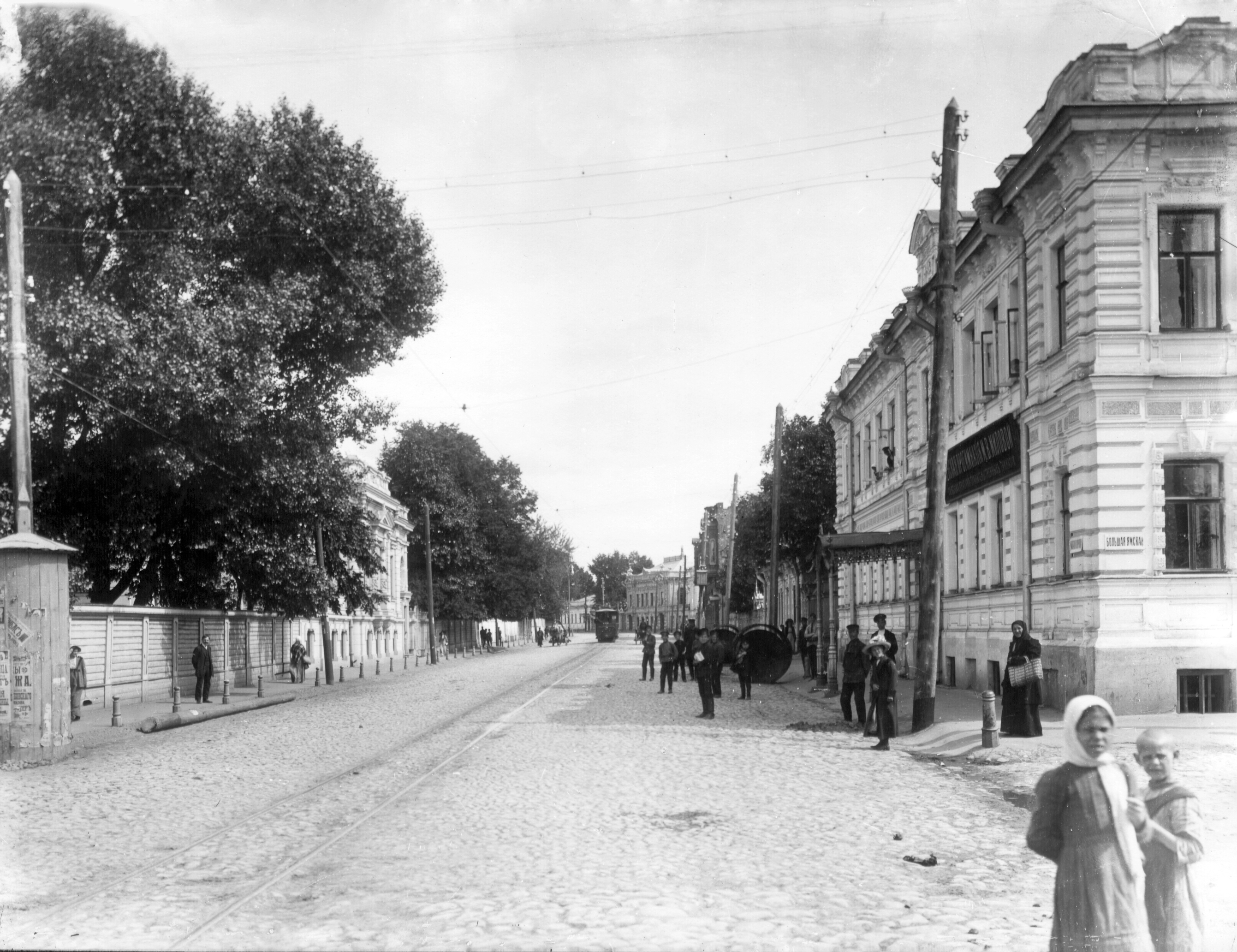 Покровская улица 1910 год Нижний Новгород