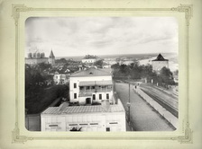 Вид с колокольни Георгиевской церкви.