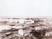 Карантинная гавань. 1880-е гг