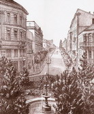 Улица Екатерининская 1880-е гг