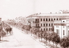 Улица Пушкинская. 1880-е гг