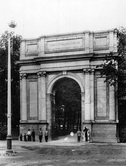 Орловские (Гатчинские) мраморные ворота в Екатерининском парке, 1910 г