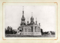 Церковь на кладбище Вревки.