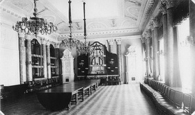 Большая столовая в Аничковом дворце. 1880-1890-е гг