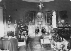 Гостиная во дворце Шереметевых на Фонтанке. 1900-е.