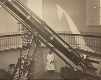  15-дюймовый рефрактор Мерца и Малераа в Пулковской обсерватории, 1876 г.