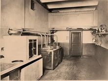 Вид части помещения кухни лазарета (в Доме предварительного заключения).
