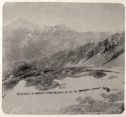 Северный склон Рокского перевала 15 июля 1886 года.