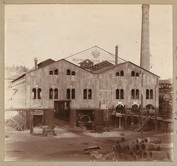 Мартеновская фабрика на Кушвинском заводе. 1909