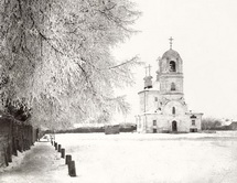 Ильинская площадь зимой