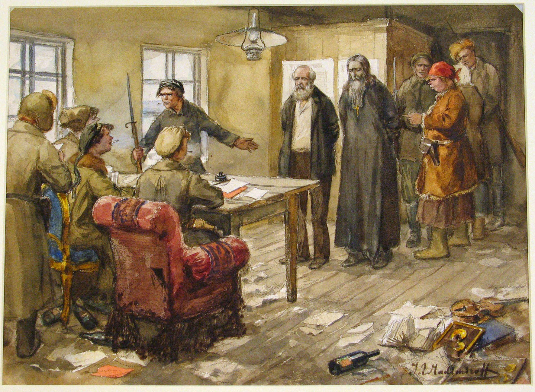 Продотряды действовали совместно с. Ивана Алексеевича Владимирова (1869 - 1947).